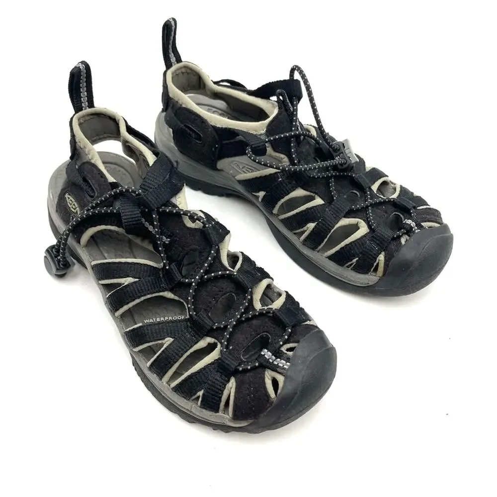Keen kids size 5 kids True to EUC waterproof Velcro black